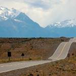Carretera hacia El Chaltén