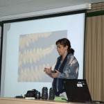 Un momento de la charla. Fotografía de Carlos Pina.